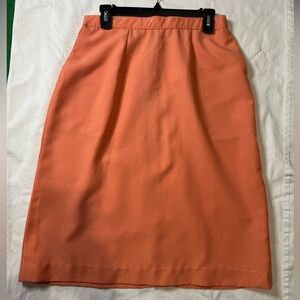 Women's Skirt  Orange  Size Large.